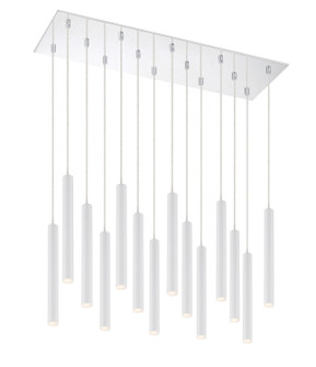 Forest LED Chandelier in Chrome (224|917MP12WHLED14LCH)