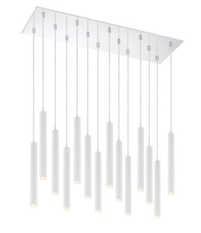 Forest LED Chandelier in Chrome (224|917MP12WHLED14LCH)