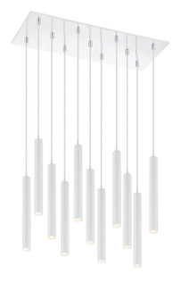 Forest LED Chandelier in Chrome (224|917MP12WHLED11LCH)