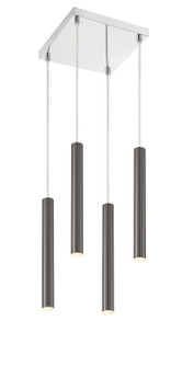 Forest LED Chandelier in Chrome (224|917MP12PBLLED4SCH)