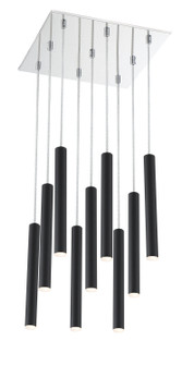 Forest LED Chandelier in Chrome (224|917MP12MBLED9SCH)