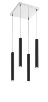 Forest LED Chandelier in Matte Black (224|917MP12MBLED4SCH)