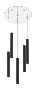 Forest LED Chandelier in Chrome (224|917MP12MBLED5RCH)