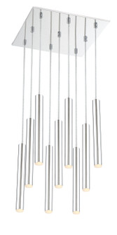 Forest LED Chandelier in Chrome (224|917MP12CHLED9SCH)