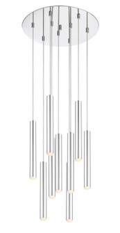 Forest LED Chandelier in Chrome (224|917MP12CHLED9RCH)