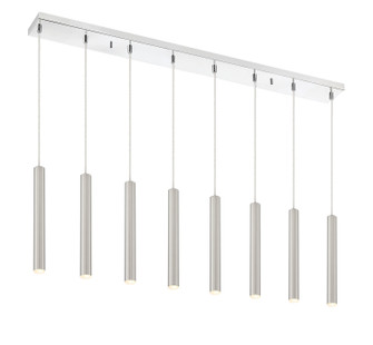 Forest LED Linear Chandelier in Chrome (224|917MP12BNLED8LCH)
