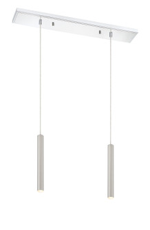 Forest LED Linear Chandelier in Chrome (224|917MP12BNLED2LCH)