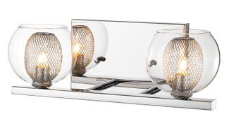 Auge Two Light Vanity in Chrome (224|9052V)
