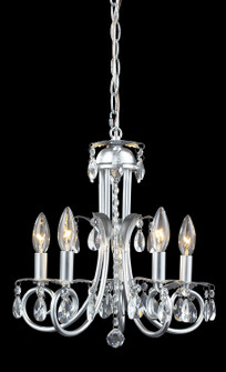 Pearl Five Light Chandelier in Silver (224|852S)