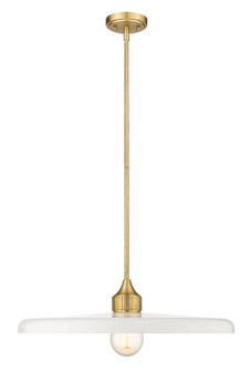Paloma One Light Pendant in Olde Brass (224|820P24OBR)