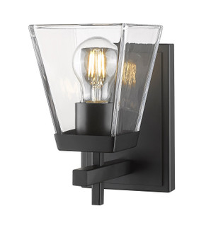 Lauren One Light Wall Sconce in Matte Black (224|8191SMB)