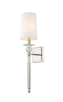 Ava One Light Wall Sconce in Polished Nickel (224|8041SPN)