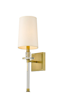 Sophia One Light Wall Sconce in Rubbed Brass (224|8031SRB)