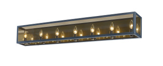 Infinity Seven Light Vanity in Misty Charcoal (224|8027VMC)