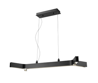 Arcano LED Linear Chandelier in Matte Black (224|800242MBLED)