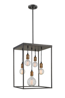 Troubadour Five Light Chandelier in Bronze (224|800123BRZ)