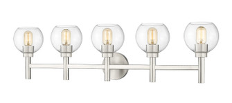 Sutton Five Light Vanity in Brushed Nickel (224|75025VBN)