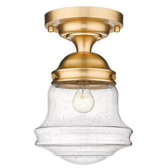 Vaughn One Light Flush Mount in Heritage Brass (224|736F10HBR)