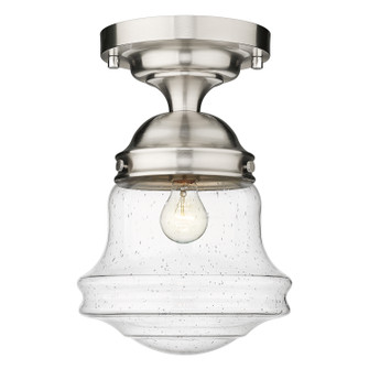 Vaughn One Light Flush Mount in Brushed Nickel (224|736F10BN)