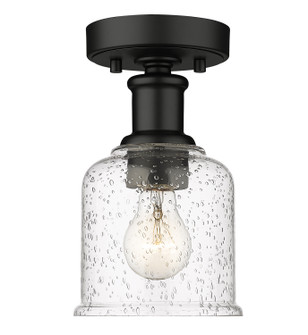 Bryant One Light Flush Mount in Matte Black (224|734F1MB)