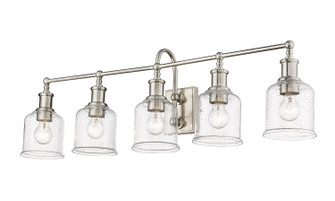 Bryant Five Light Vanity in Brushed Nickel (224|7345VBN)