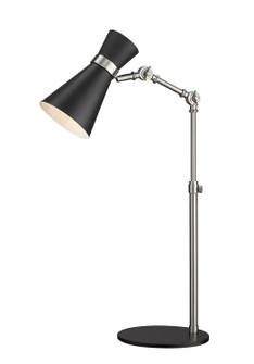 Soriano One Light Table Lamp in Matte Black / Brushed Nickel (224|728TLMBBN)