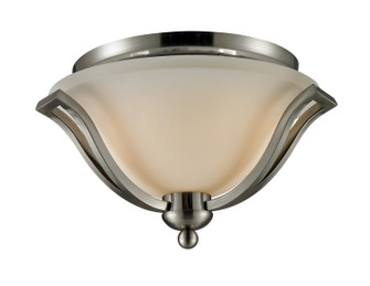 Lagoon Two Light Flush Mount in Brushed Nickel (224|704F2BN)