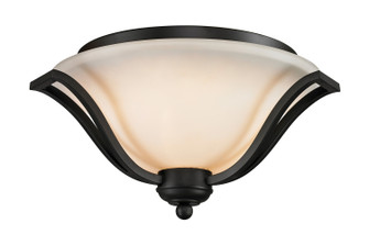 Lagoon Three Light Flush Mount in Matte Black (224|703F3MB)