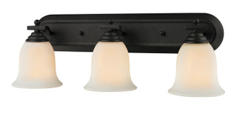 Lagoon Three Light Vanity in Matte Black (224|7033VMB)