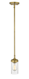 Calliope One Light Pendant in Foundry Brass (224|617MPFB)