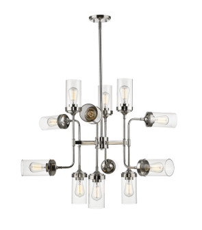 Calliope 12 Light Chandelier in Polished Nickel (224|61712PN)