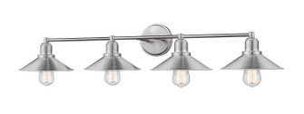 Casa Four Light Vanity in Brushed Nickel (224|6134VBN)
