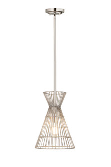 Alito One Light Pendant in Polished Nickel (224|6015MPPN)