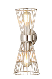 Alito Two Light Wall Sconce in Polished Nickel (224|60152SPN)