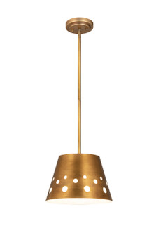 Katie One Light Pendant in Rubbed Brass (224|601412RB)