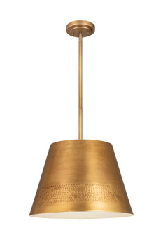Maddox One Light Chandelier in Rubbed Brass (224|601318RB)