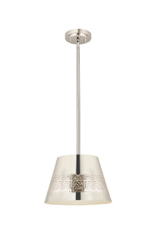 Maddox One Light Pendant in Polished Nickel (224|601312PN)