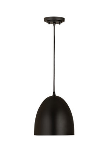 Z-Studio One Light Pendant in Satin Black (224|6012P9SBK)