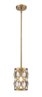 Dealey One Light Pendant in Heirloom Brass (224|6010MPHB)