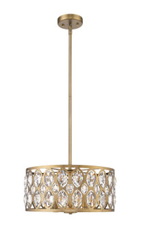 Dealey Five Light Chandelier in Heirloom Brass (224|601020HB)
