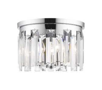 Cormac Four Light Flush Mount in Chrome (224|6009F15CH)