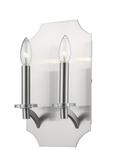 Zander Two Light Wall Sconce in Brushed Nickel (224|60082SBN)