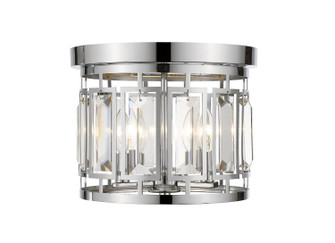 Mersesse Three Light Flush Mount in Chrome (224|6007FCH)