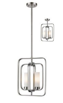 Aideen Two Light Pendant in Brushed Nickel (224|6000MPBN)