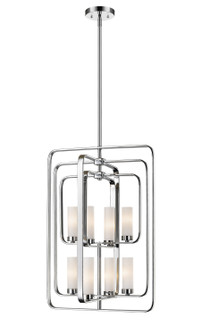 Aideen Eight Light Chandelier in Chrome (224|60008BCH)
