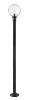 Laurent One Light Outdoor Post Mounted Fixture in Black (224|599PHB567PBK)