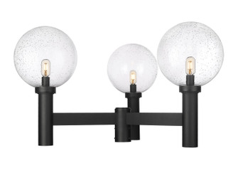 Laurent Three Light Outdoor Post Mount Fixture in Black (224|599BP3BK)