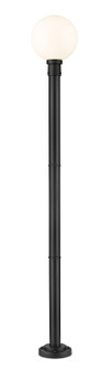 Laurent One Light Outdoor Post Mounted Fixture in Black (224|597PHB567PBK)