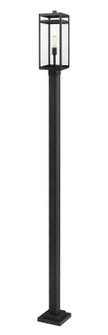 Nuri One Light Outdoor Post Mounted Fixture in Black (224|596PHBS536PBK)
