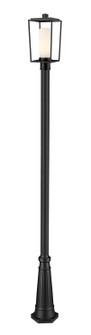 Sheridan One Light Outdoor Post Mounted Fixture in Black (224|595PHMR519PBK)